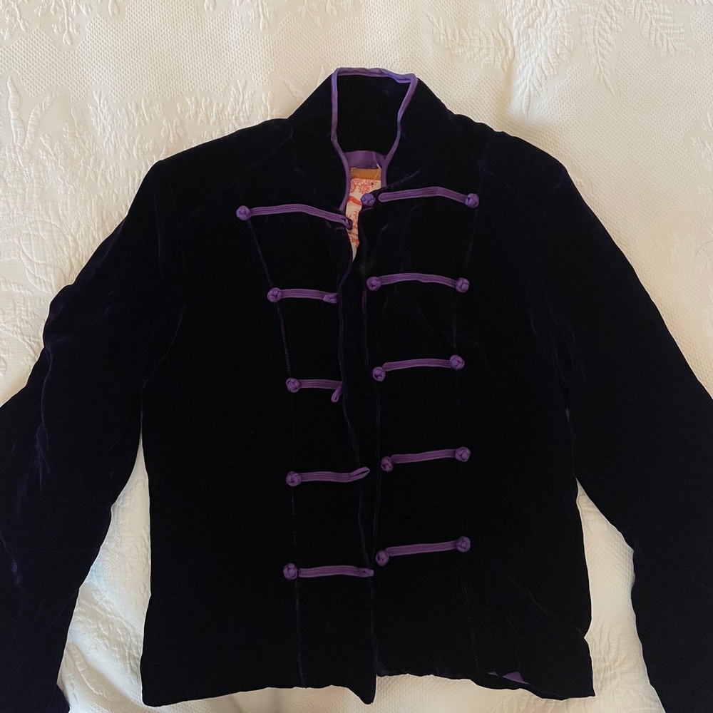 Roberta Freyman Velvet Blazer
